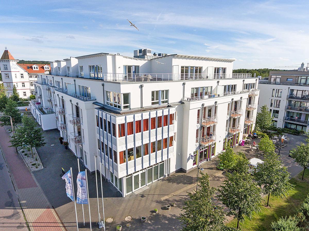Residenz Bel Vital In Binz - Wg21 Mit Balkon Und Seitlichem Meerblick Extérieur photo